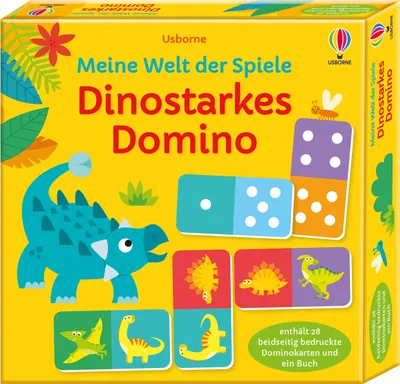 Produktbild von Meine Welt der Spiele: Dinostarkes Domino