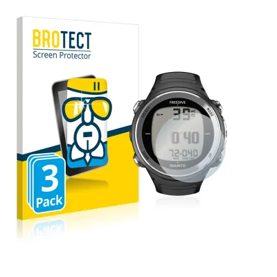 Produktbild von 3x BROTECT Schutzglas für Suunto D4F Schutzfolie Panzer Folie Glas Display Schutz klar