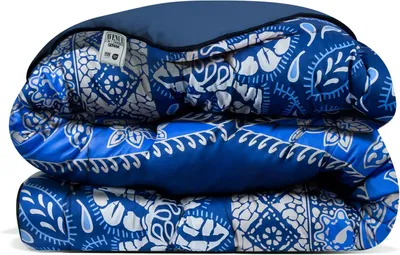 Obrázok produktu pre Prikrývka bez obliečky 140x200 cm, pre všetky ročné obdobia, mikrovlákno, modrá, 60°C