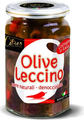 Produktbild von Schwarze Oliven in Salzlake Nere Leccino 285g - Citres