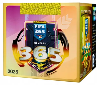 Obrázok produktu pre BOX of 36 FIFA 365 2025 Panini Football Sticker Packs