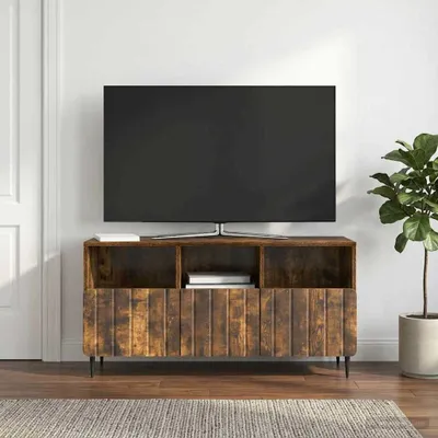 Immagine prodotto di Mobili TV vidaXL in rovere affumicato 102 x 34,5 x 50 cm in materiale derivato dal legno
