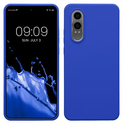 Produktbild von kwmobile Handyhülle für OnePlus Nord CE 4 Lite 5G Hülle - Case Silikon - Kabelloses Laden - Schutzhülle Cover in Baltik Blau