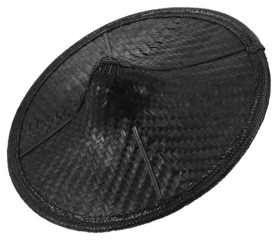 Imagen del producto de Sombrero de bambú tejido a mano para cosplay