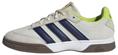 Immagine prodotto di Adidas Spezialist, scarpe da indoor da uomo, colore bianco/giallo, taglia 42 2/3