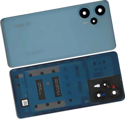 Produktbild von Xiaomi Poco F5 5G – Akkudeckel – Original Ersatzteil – Blau