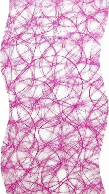 Produktbild von Sizoweb Tischband Wellenschnitt pink ca. 25 cm Rolle 25 Meter 64W 019-R