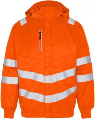 Produktbild von F. Engel Safety Pilotjacke, Orange, Gr. S