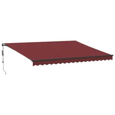 Produktbild von Markise Automatisch Burgunderrot 450x300 cm