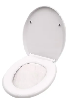 Produktbild von CUQOO Ovaler WC-Sitz mit Dämpfungsfunktion â Freistehender Toilettensitz