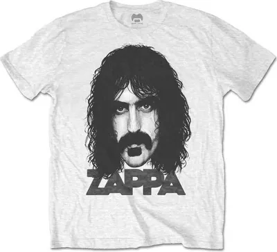 Obrázok produktu pre Frank Zappa Big Face White XL Tričko