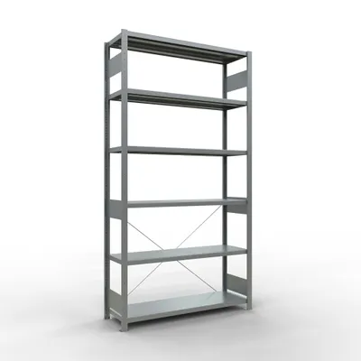 Produktbild von Stecksystem Grundregal - 2500x1300x400 mm, Typ  250 kg