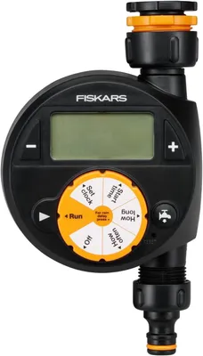 Produktbild von Fiskars Zeitschaltuhr / Timer mit 1 Ausgang, Schlauchtimer, Wasseruhr, 1054791