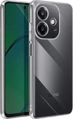Produktbild von Avizar, Schutzhülle für Oppo A40 – Silikonrahmen & Acrylrückseite, Transparent