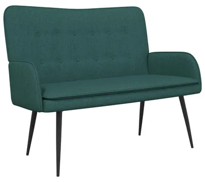 Produktbild von vidaXL 2-Sitzer Sofa Dunkelgrün 115 x 61 x 87 cm Stoff
