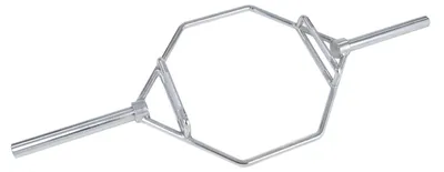 Produktbild von Olympische Langhantel – 172 cm – Belastbarkeit: 300 kg – Durchmesser: 50 mm – Chrombeschichtung