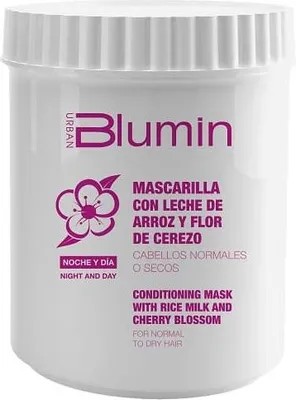 Immagine prodotto di BLUMIN - LATTE DI RISO E MASCARA DI CILIEGIA - Maschera viso a base di latte di riso e fiori di ciliegio, 700 ml
