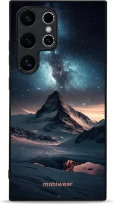Immagine prodotto di Custodia per cellulare per Galaxy S24 Ultra, Mobiwear Glossy Case, Nachtberg