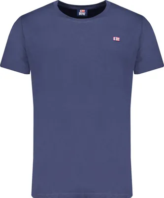 Produktbild von NORWAY 1963 Herren KURZARM-T-Shirt Blau 836016_BLBLU : Größe - XL Größe: XL
