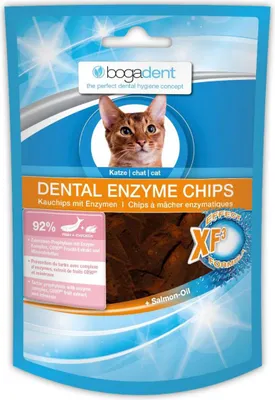 Produktbild von Ergänzungsfutter bogadent Dental Enzyme Chips Fisch 50 g