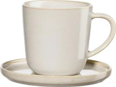 Produktbild von ASA Coppa Tofu Espressotasse mit Unterteller Tofu 80ml
