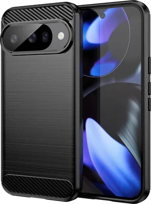 Obrázek produktu pro Pro Google Pixel 10 / 10 Pro Carbon Brushed Design Texture TPU Case Black