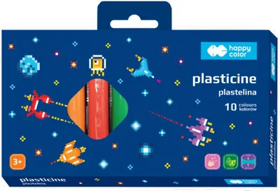 Image de Pâte à modeler 10 couleurs Pixi Planet Happy Color