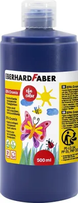 Produktbild von Transparentfarbe EFA Cromix, 500 ml blau