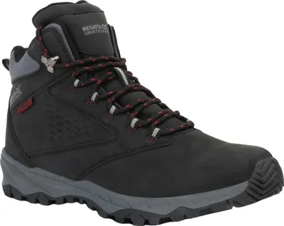 Produktbild von Regatta - "Amble" Wanderstiefel für Herren, Wasserfest RG12677 (43 EU) (Schwarz/Tomatenrot)