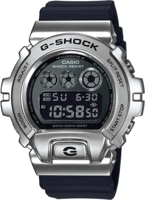 Produktbild von Casio GM-6900-1ER G-Shock Classic Digital Herrenuhr Silber/Schwarz