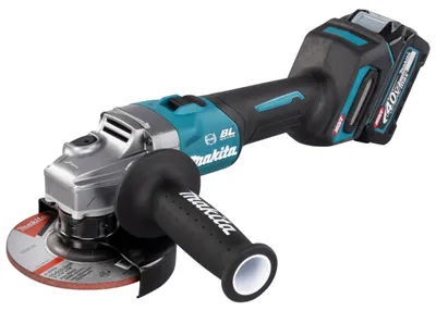 Obrázek produktu pro MAKITA GA005GM201 aku úhlová bruska 125mm 40V/2*4Ah XGT