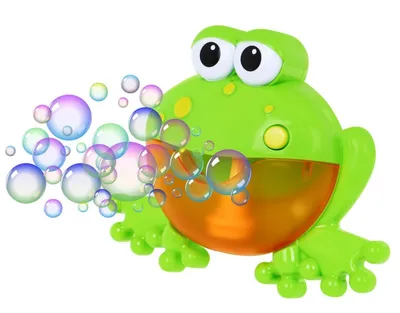 Produktbild von Badefrosch für Kinder 18m + Seifenblasenmaschine + Fröhliche Melodien