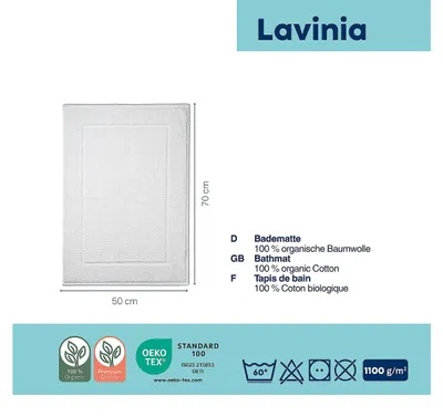 Zdjęcie produktu dla Kela KL-23910 LAVINIA 100% biobavlna bílá 50x70 cm