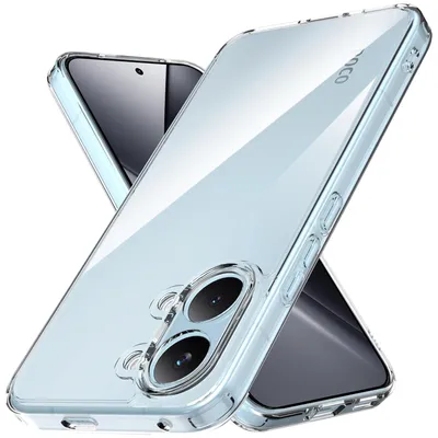 Zdjęcie produktu dla Etui ochronne do Xiaomi Poco X8 Pro Max – przezroczyste, smukłe etui