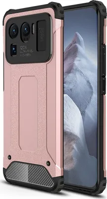 Produktbild von Mobigear Outdoor  Xiaomi Mi 11 Ultra Hülle Hardcase Backcover Stoßfest - Roségold