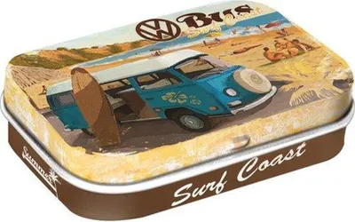 Zdjęcie produktu dla Pudełko Z Cukierkami - Mint Box Vw Bulli