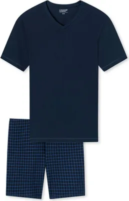 Produktbild von Schiesser Herren Schlafanzug (Homewear-Sets) 1-Pack UNCOVER BY SCHIESSER - nachtblau - Größe 52