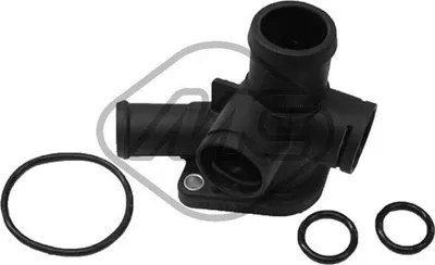 Produktbild von Metalcaucho 03589 Kühlmittelflansch für VW Golf IV Schrägheck (1J1) Wasserflansch