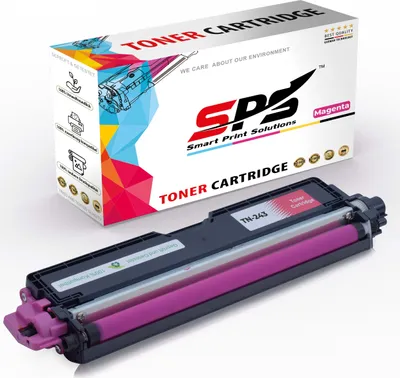 A toner cartridge and its packaging are displayed against a white background.