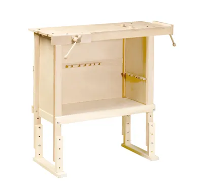 Immagine prodotto di PEBARO 1643918 Banco da lavoro per bambini in legno regolabile in altezza - B