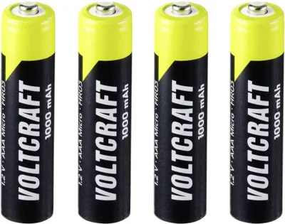 Produktbild von VOLTCRAFT Endurance HR03 Micro (AAA)-Akku NiMH 1000 mAh 1.2 V 4 St.