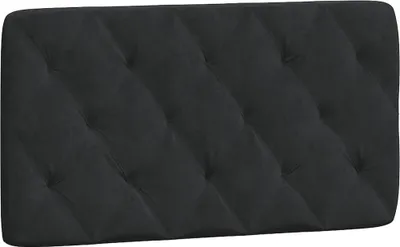 Obrázok produktu pre vidaXL Vankúš na čelo postele čierny 100 cm zamatový
