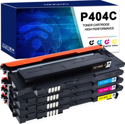 Produktbild von MOOHO Tonerkartusche 4er-set CLT-404C CLT-404S für Xpress SL C48X C480W C480FW C432W C433 C482FW C483