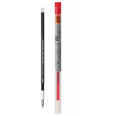 Imagen del producto de Mitsubishi Pencil Uni-ball Recambio de gel Signo para bolígrafos Style Fit - 0,5 mm - Rojo [UMR-109-05]