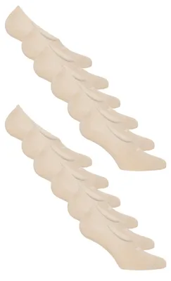 Produktbild von FILA Füßlinge Basic 12er-Pack mit rutschfester Silikonferse Sand 39-42