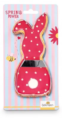 Produktbild von RBV Birkmann XXL Ausstechform Hase Schlappohr Edelstahl 17 cm Ostern Plätzchen