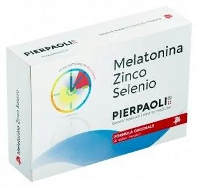 Immagine prodotto di Melatonina Zinco Selenio Pierpaoli 30 Compresse
