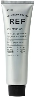 Obrázok produktu pre REF Sculpting Gel 433, Gél na vlasy, Ženy, Normálne vlasy, 150 ml, Modelovanie, Rúra