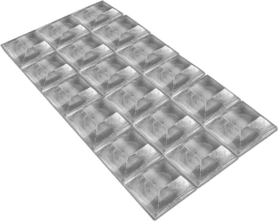 Immagine prodotto di Set di 54 tamponi autoadesivi (tipo 4, 20x20 mm)