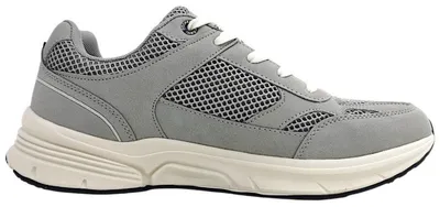 Image de Dockers par Gerli : chaussures pour hommes, chaussures de loisirs, chaussures de sport à lacets, couleur gris, style décontracté